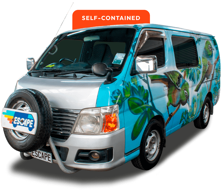 Escape Rentals NZ self contained Campervans