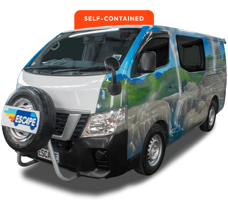 Escape Rentals NZ self contained PLUS Campervans