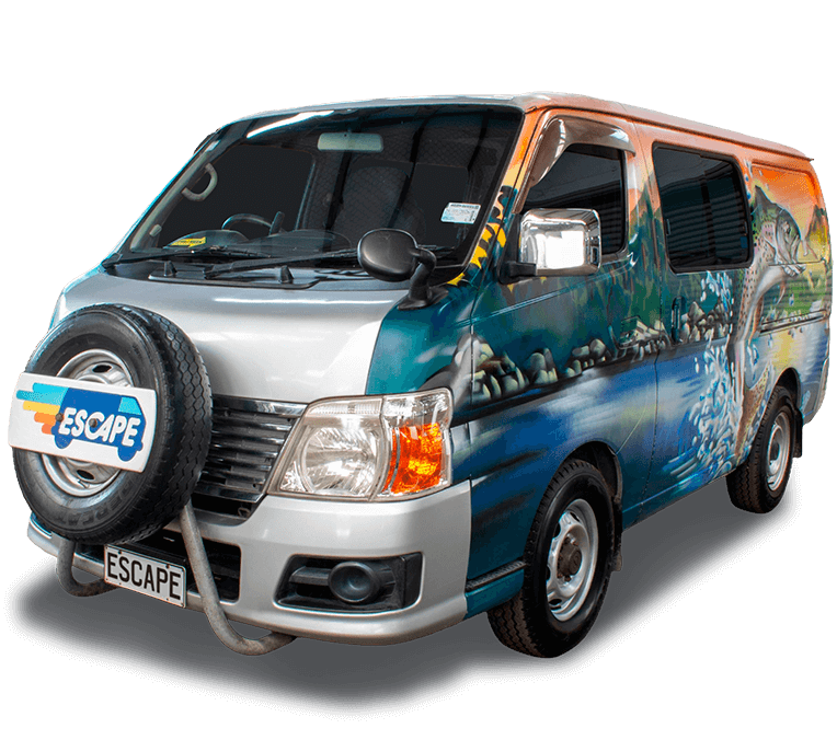 Escape Rentals NZ standard Campervans