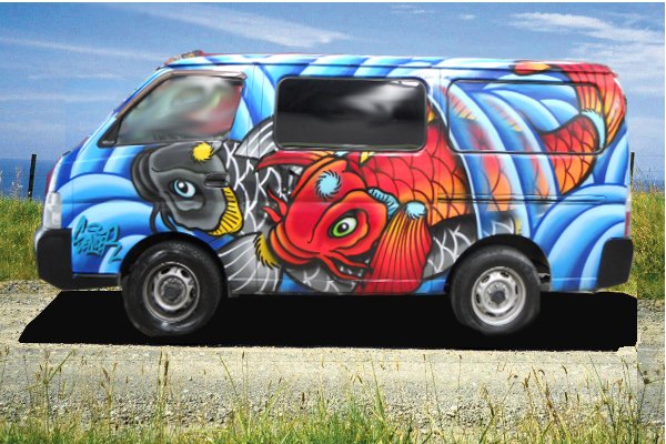 Koi Twins Campervan