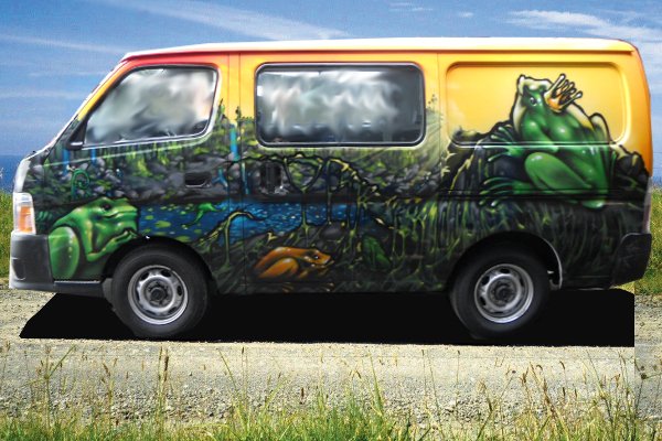 Lord of the Frogs Self Contained Campervan