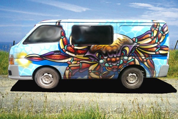 Sea Creatures Self Contained Campervan
