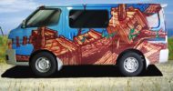Treehouse self contained campervan 2