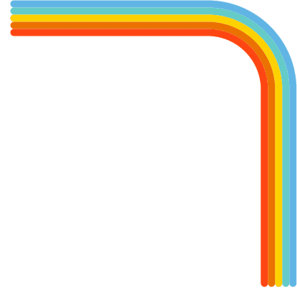 rainbow turn right